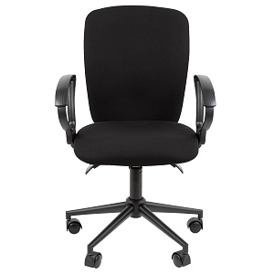 Офисное кресло CHAIRMAN 9801 BLACK, ткань серии Т, черный